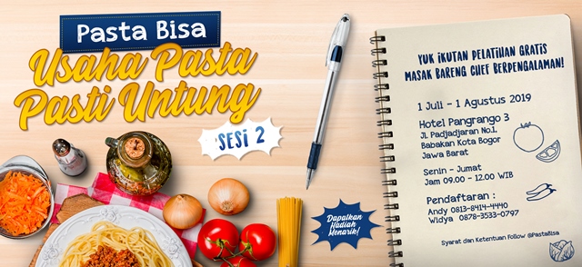 Pasta Bisa Usaha Pasta Pasti Untung Sesi 2!