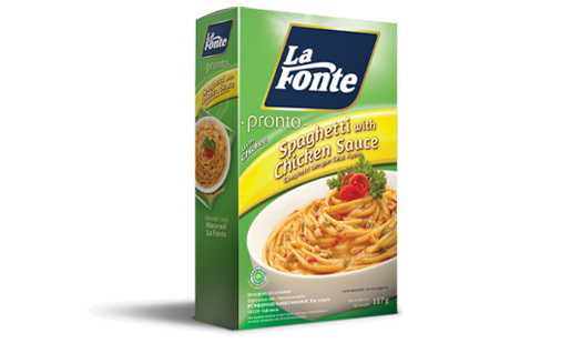 Pronto - Spaghetti with Chicken Sauce 117g