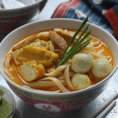 Fettuccine Kuah Laksa