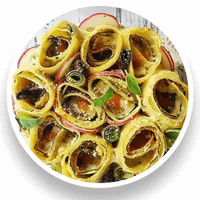 Gardenia Chicken Mushroom Lasagna