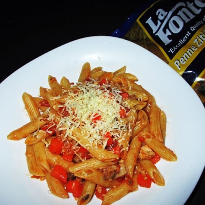 Penne Ziti Rigate Saus Tomat