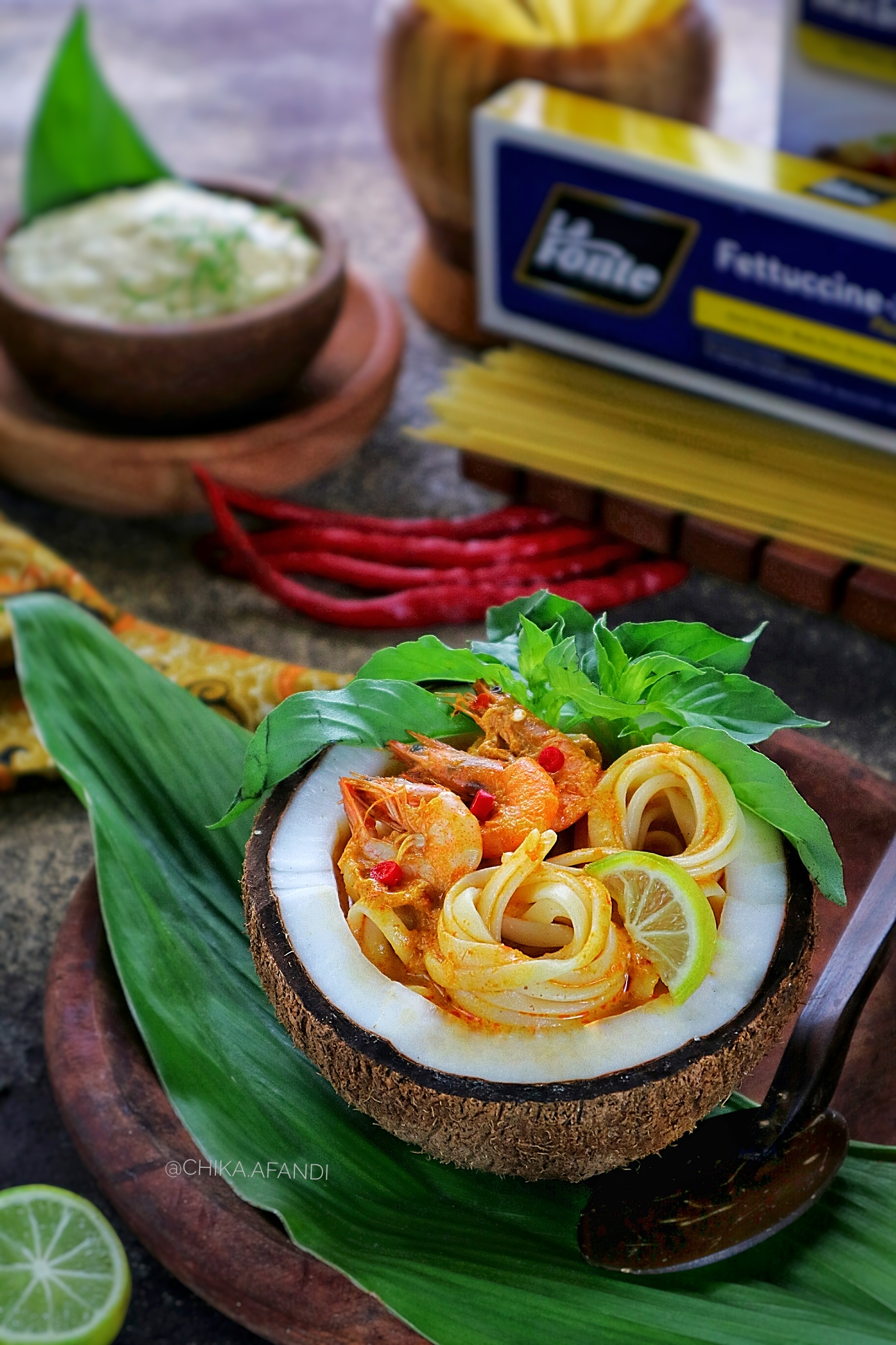 Fettucine Gulai Tempoyak