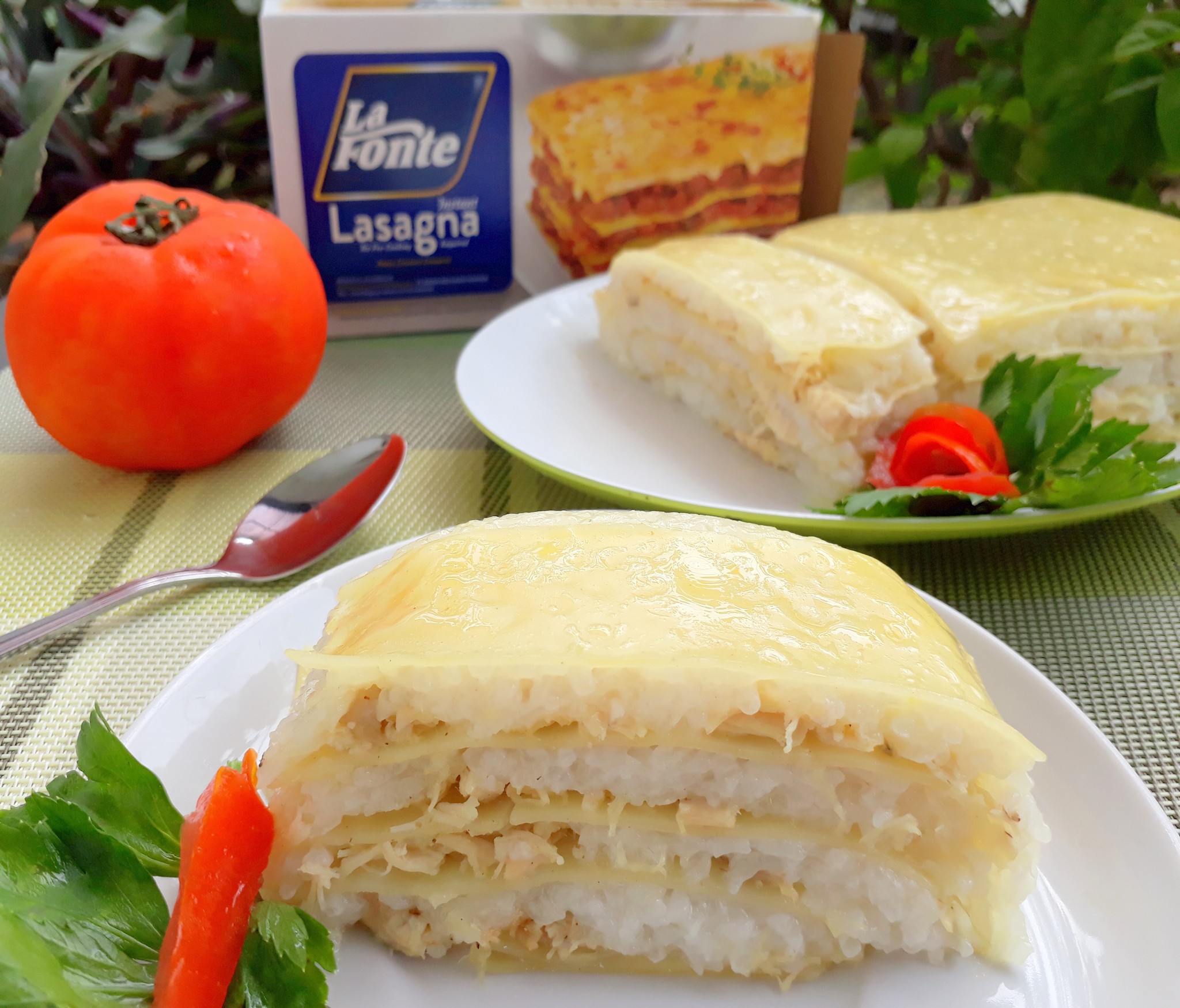 Lemper Lapis Lasagna