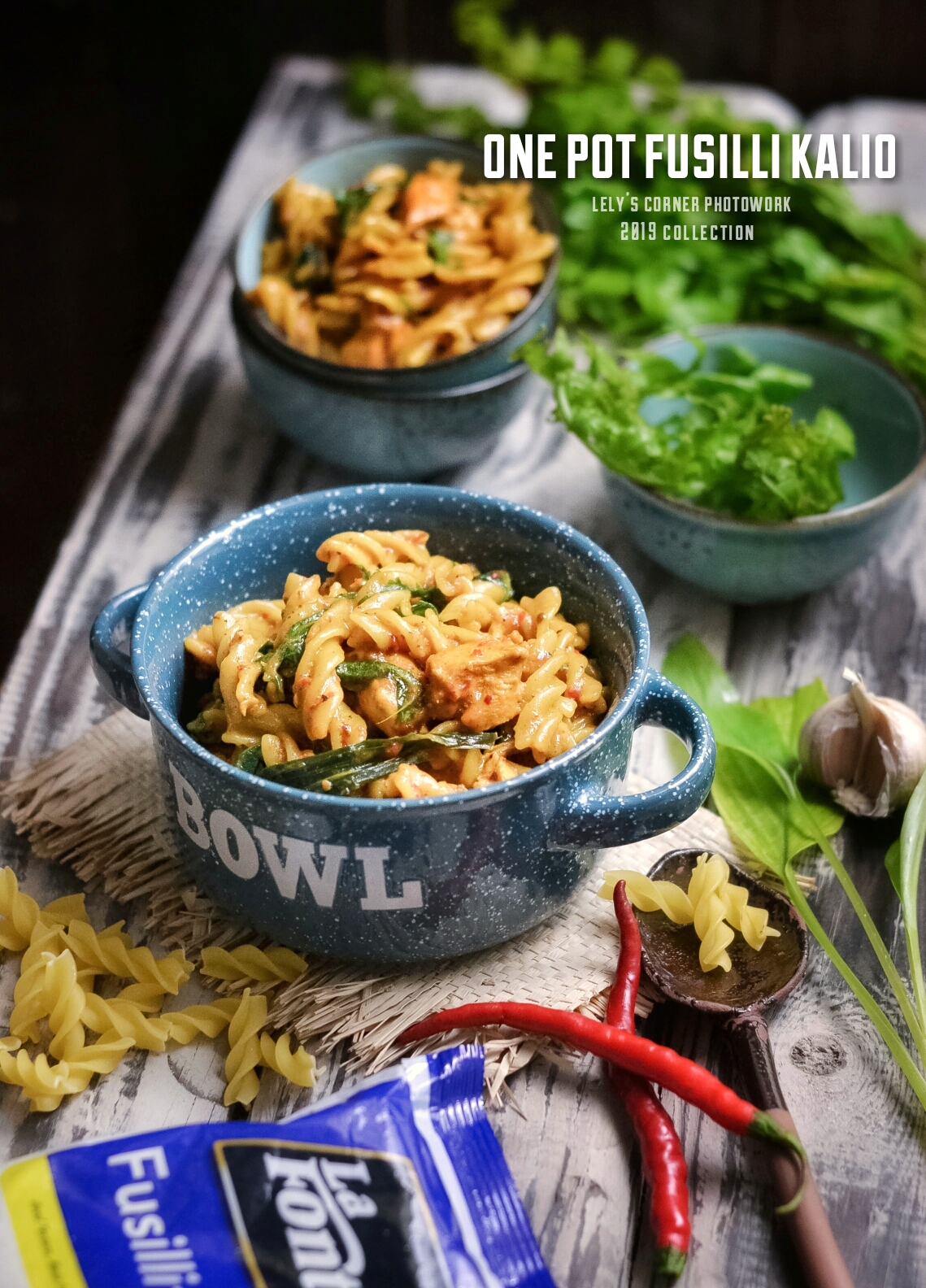 One Pot Fusilli Kalio