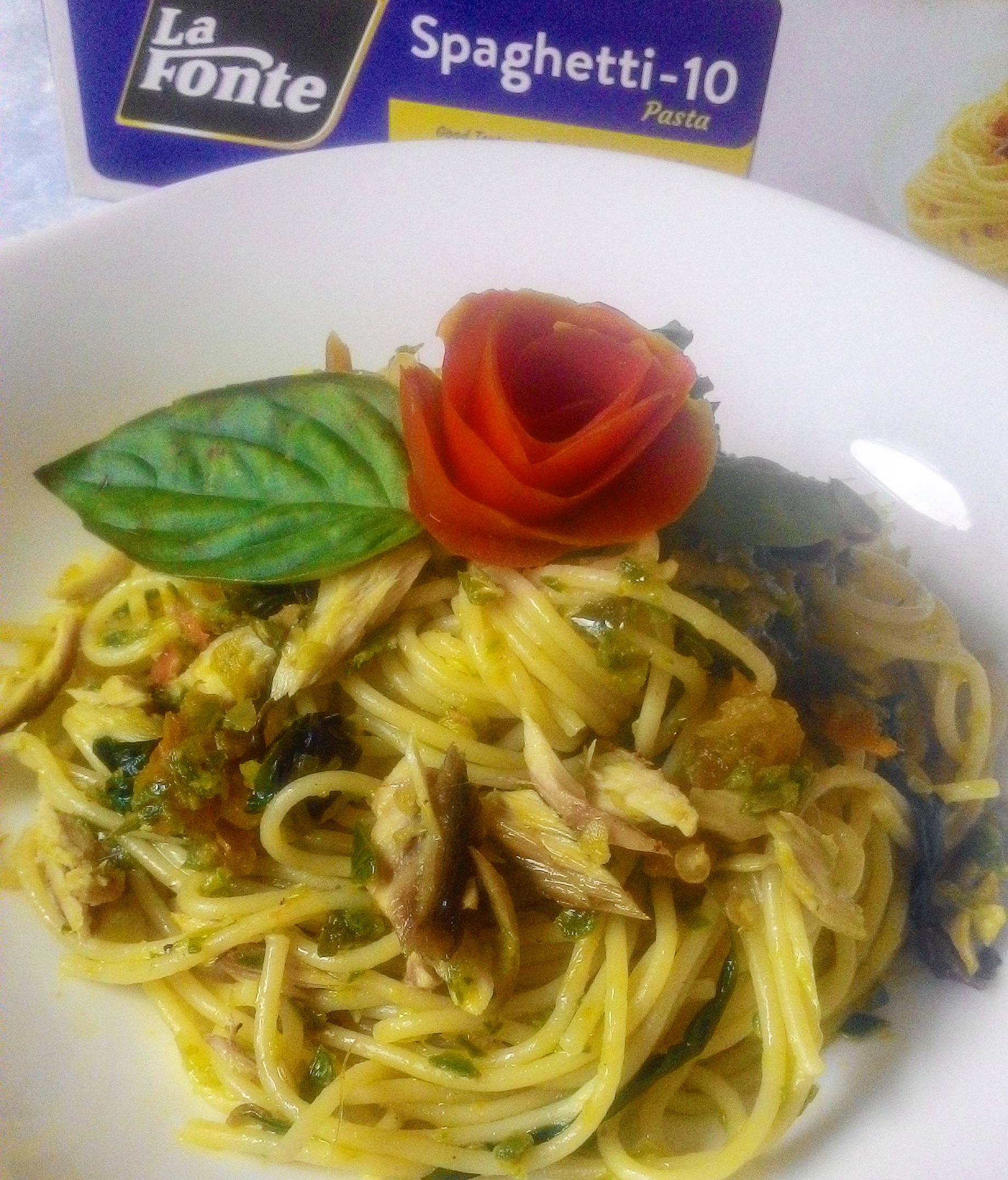 Spaghetti SASANGI (Salem Sambal Kemangi)