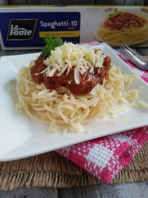 SPAGHETTY BOLOGNAISE SIMPLE