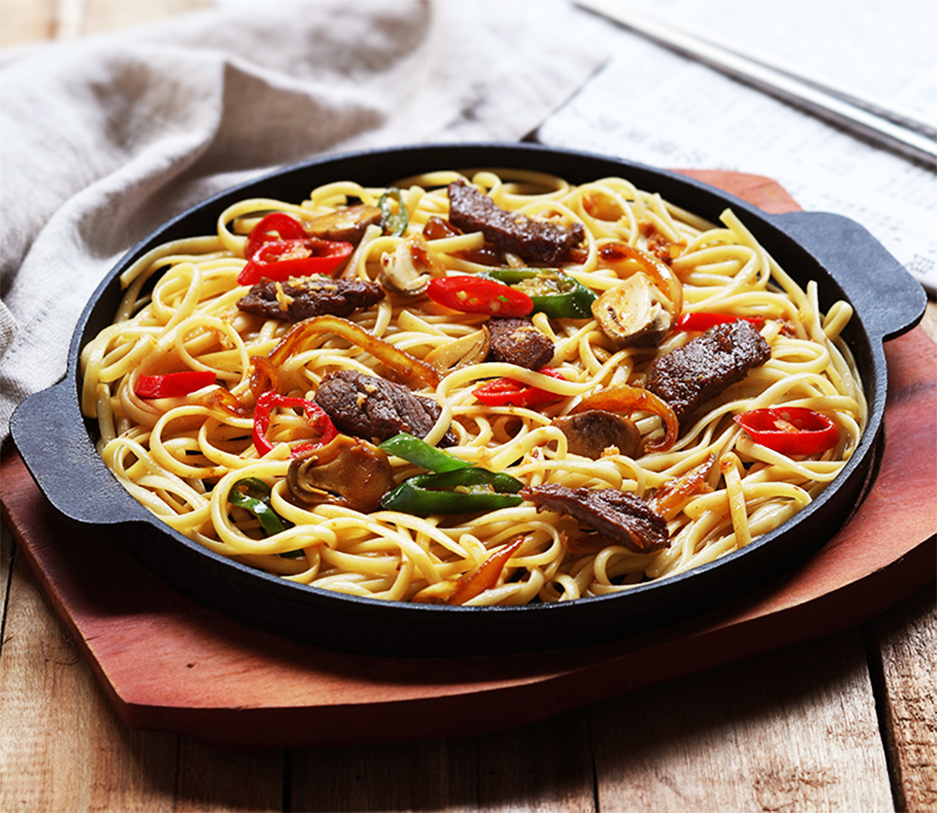 Fettuccine Empal Hotplate