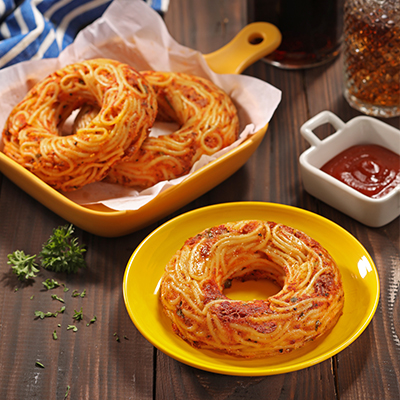 Donat Spaghetti Kornet